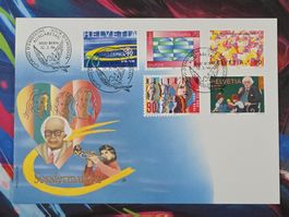 CL27 Enveloppe + Timbre Suisse 1996