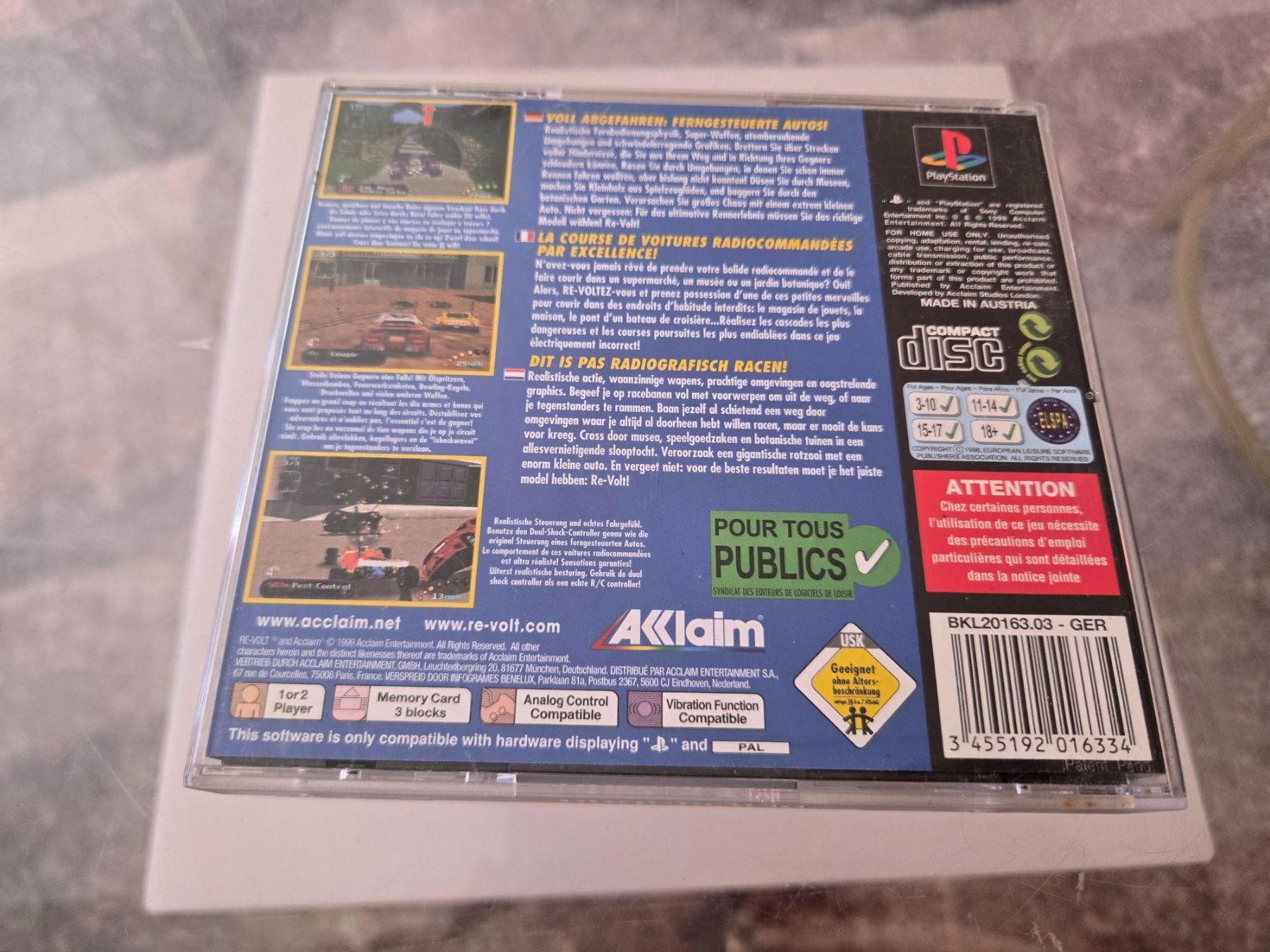 Spiele: Re-volt PS1 – Gebraucht aus Bussigny von Kfdlt 1