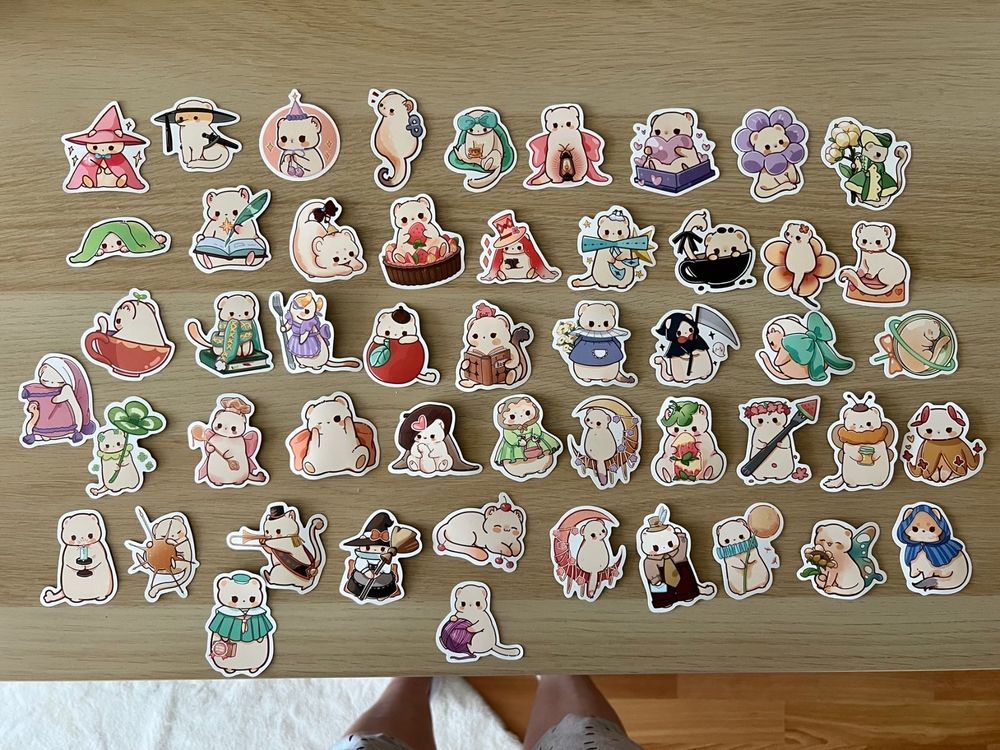 Süsse Stickers 3-4 cm. | Kaufen auf Ricardo
