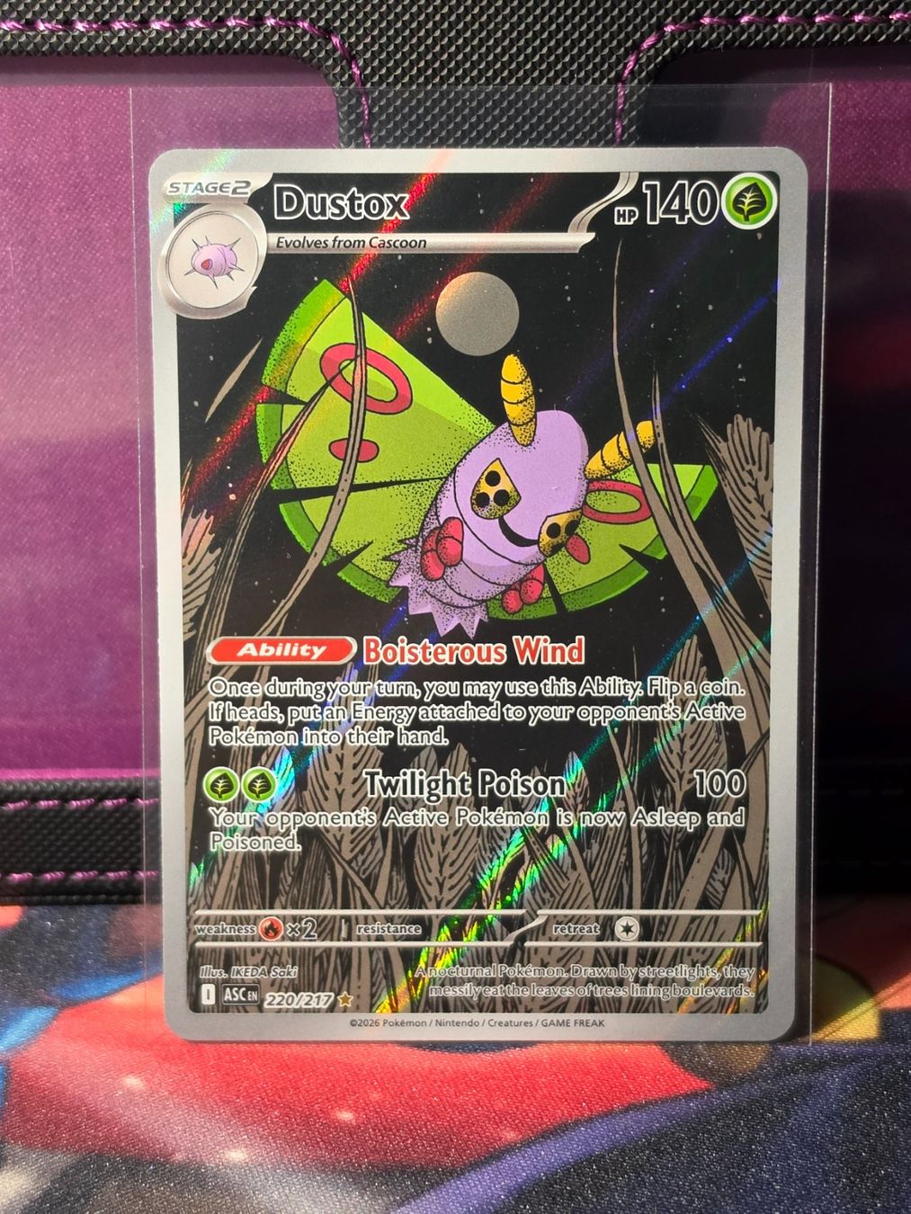 Pokémon Sammelbilder & Trading cards: Dustox 220 – Gebraucht aus Binningen von oscark77
