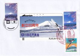 Gemeinschaftsausgabe 2014 CH-Japan, CH (FDC), Telefonkarte !