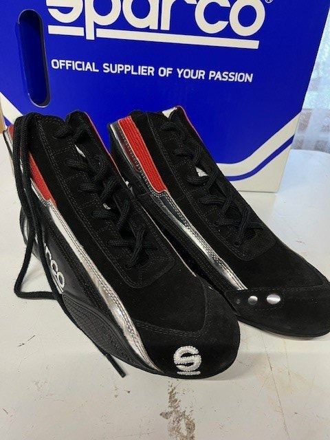 Sparco TIDE 2020 Handschuhe Größe 8 - Motorsporthandschuhe In Schwarz/Rot Für Auto & Motorrad