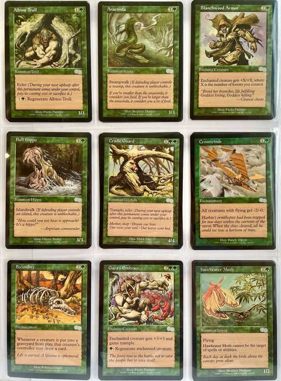 Magic The Gathering - Urza’s Saga grün (16 Stk.) (Gebraucht) in Reinach ...