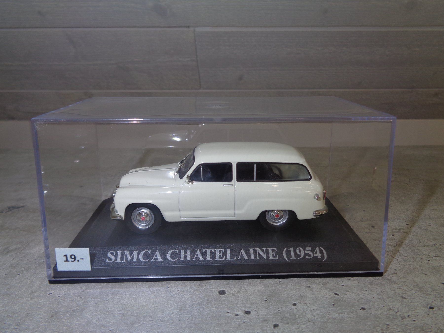 Simca Modellautos: Altaya 1:43 Classic Car Simca Chatelaine 1954 – Neu und originalverpackt aus Reconvilier von rallycar 1
