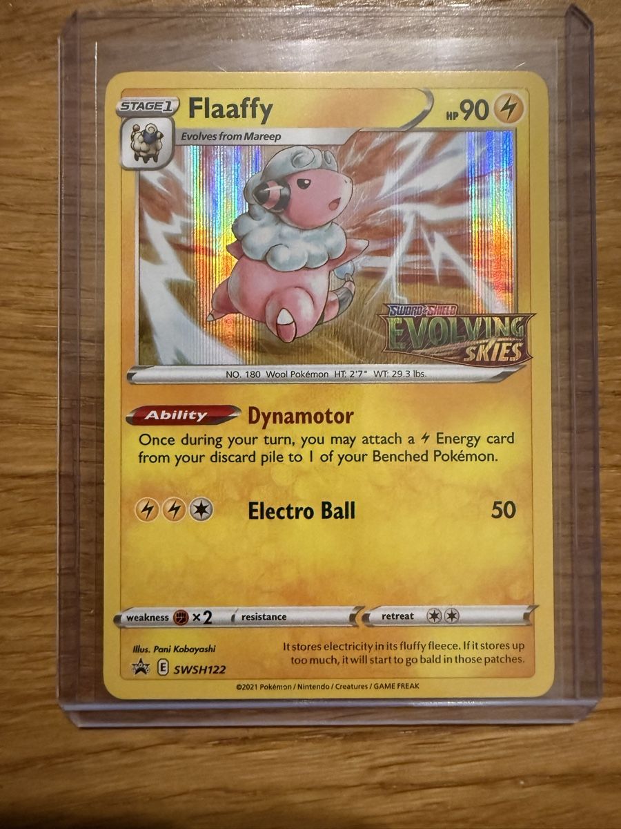 Pokémon Sammelbilder & Trading cards: Flaaffy SWSH122 – Gebraucht aus Amriswil von sim_nlb6