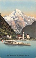 Fluelen schiff boot battello