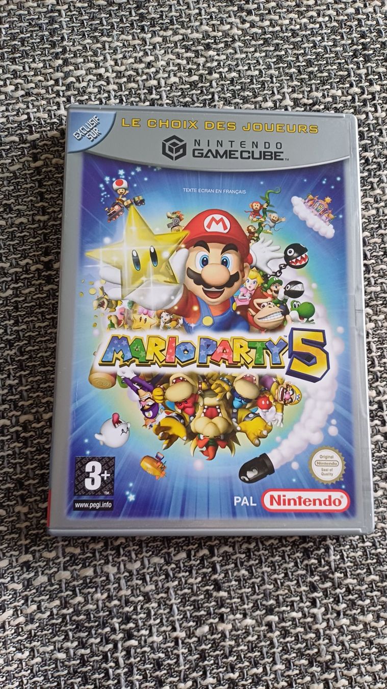 Jeux: MARIO PARTY 5 NINTENDO GAMECUBE – Neuf (Voir description) à Villars-le-Terroir par Hamtaro71