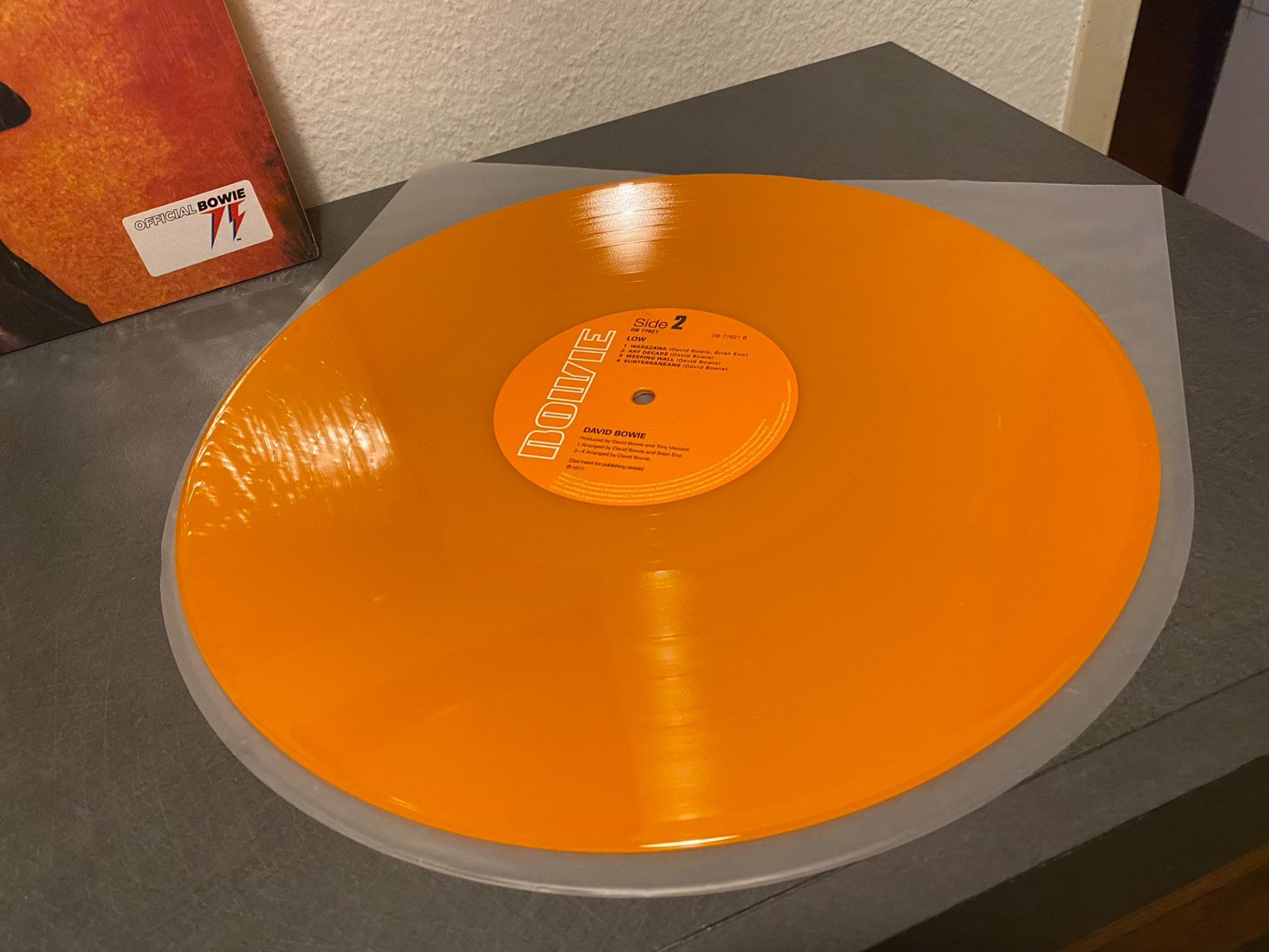 Schallplatten: David Bowie - Low Orange Transparent Vinyl – Neu (gemäss Beschreibung) aus Basel von VinylLover68 1