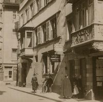 St. Gallen;  Häuser zur Flasche /Bären  - Speisergasse 11+13