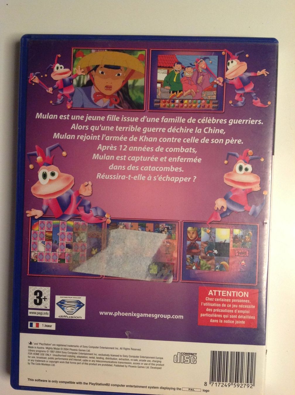 Sony Giochi: game - PS 2 Mighty Mulan – Usato da Vuiteboeuf venduto da broticaire 3