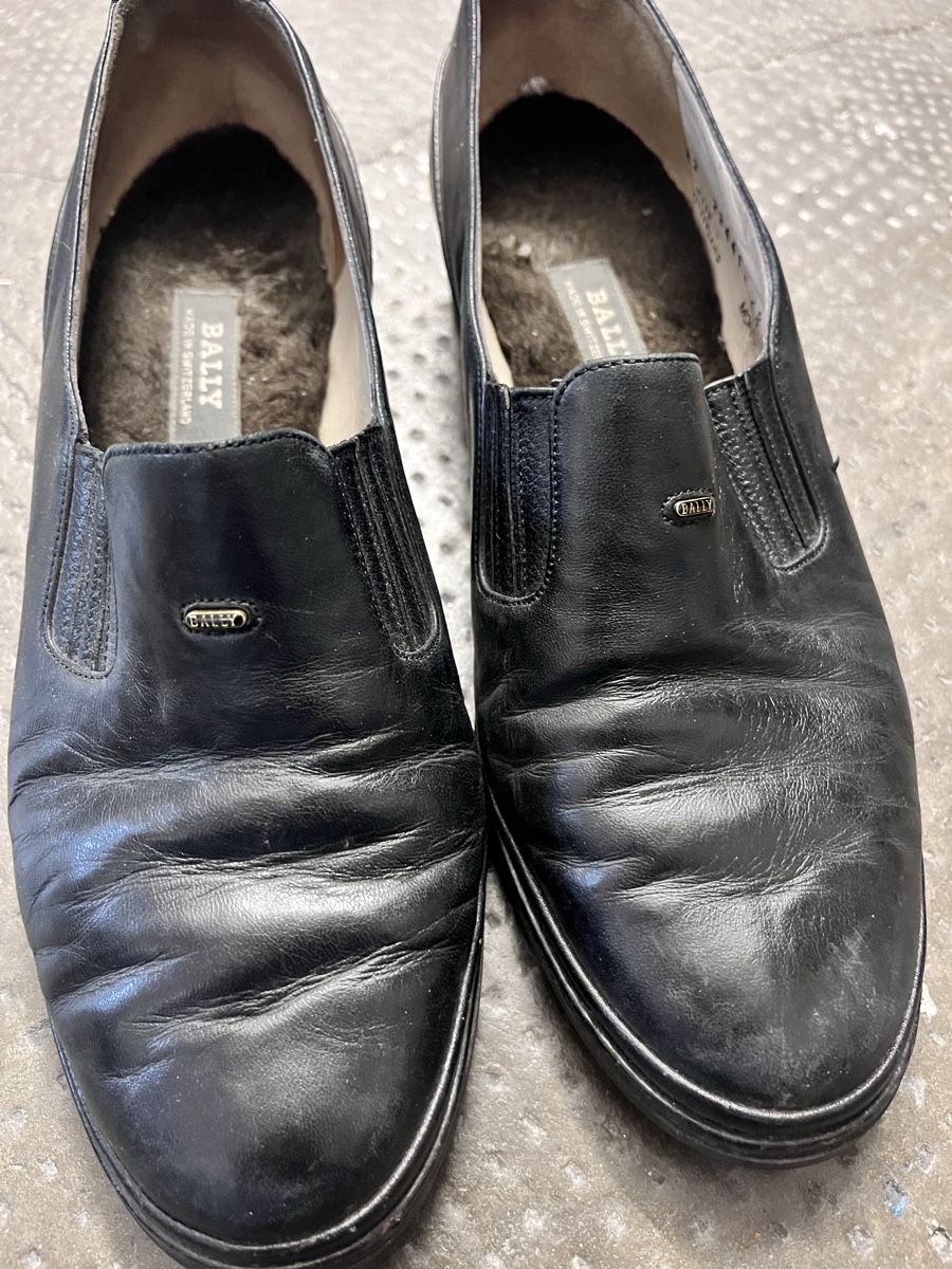 Bally Scarpe da donna: Bally Black Leather Loafers Size 6.5 E - Vintage – Usato da Lausanne venduto da Danash 2