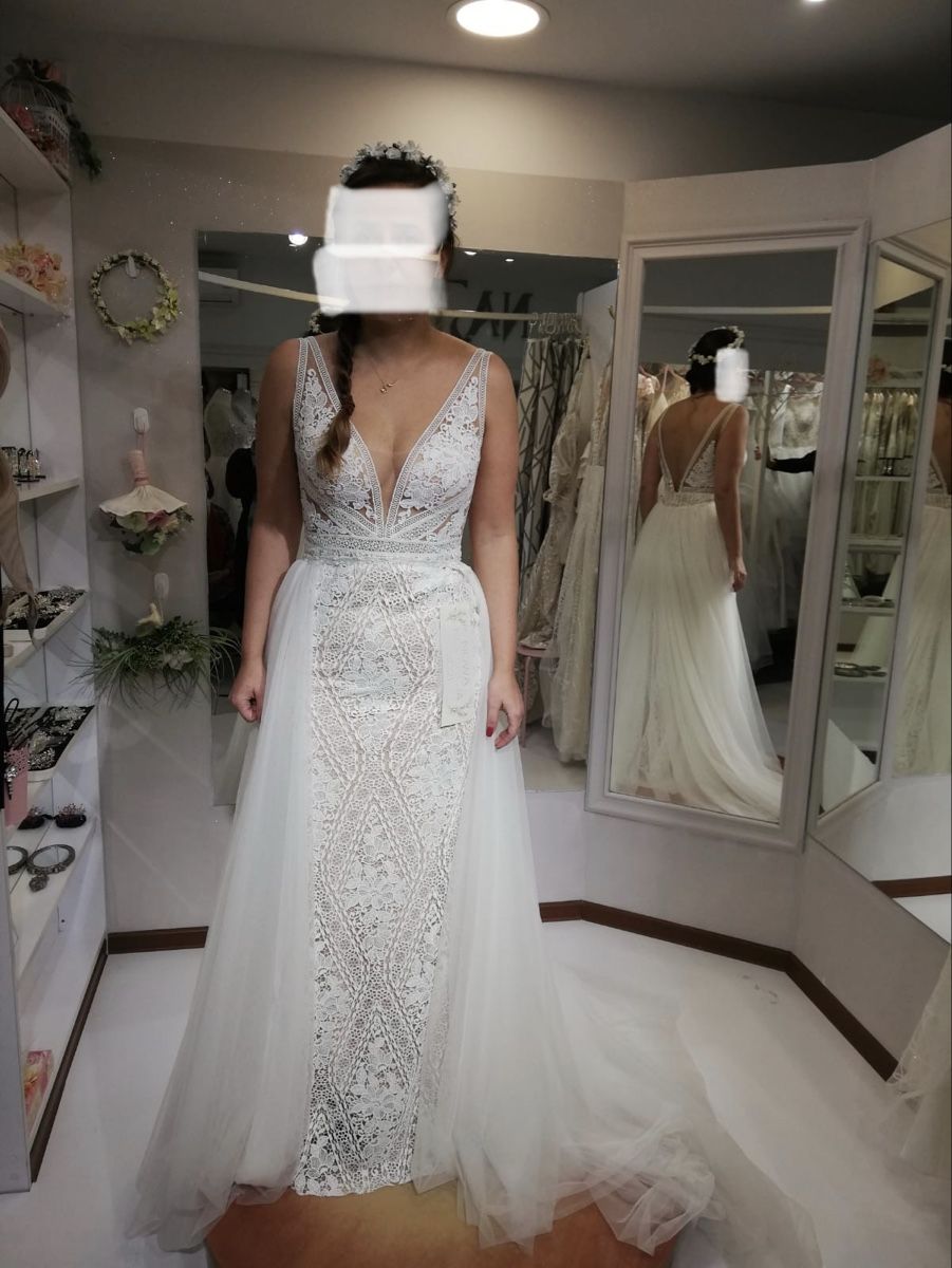 Vestiti: Boho-Brautkleid / Hochzeitskleid Gr. 38 – Usato da Neerach venduto da Meli_sara 7