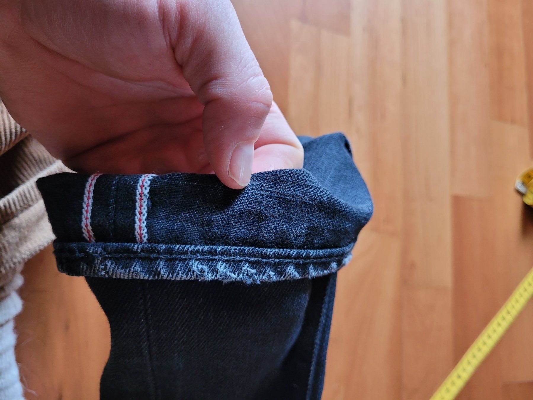 Jeans: Indigofera Selvedge Jeans Black – Usato da Thun venduto da maddox75 3