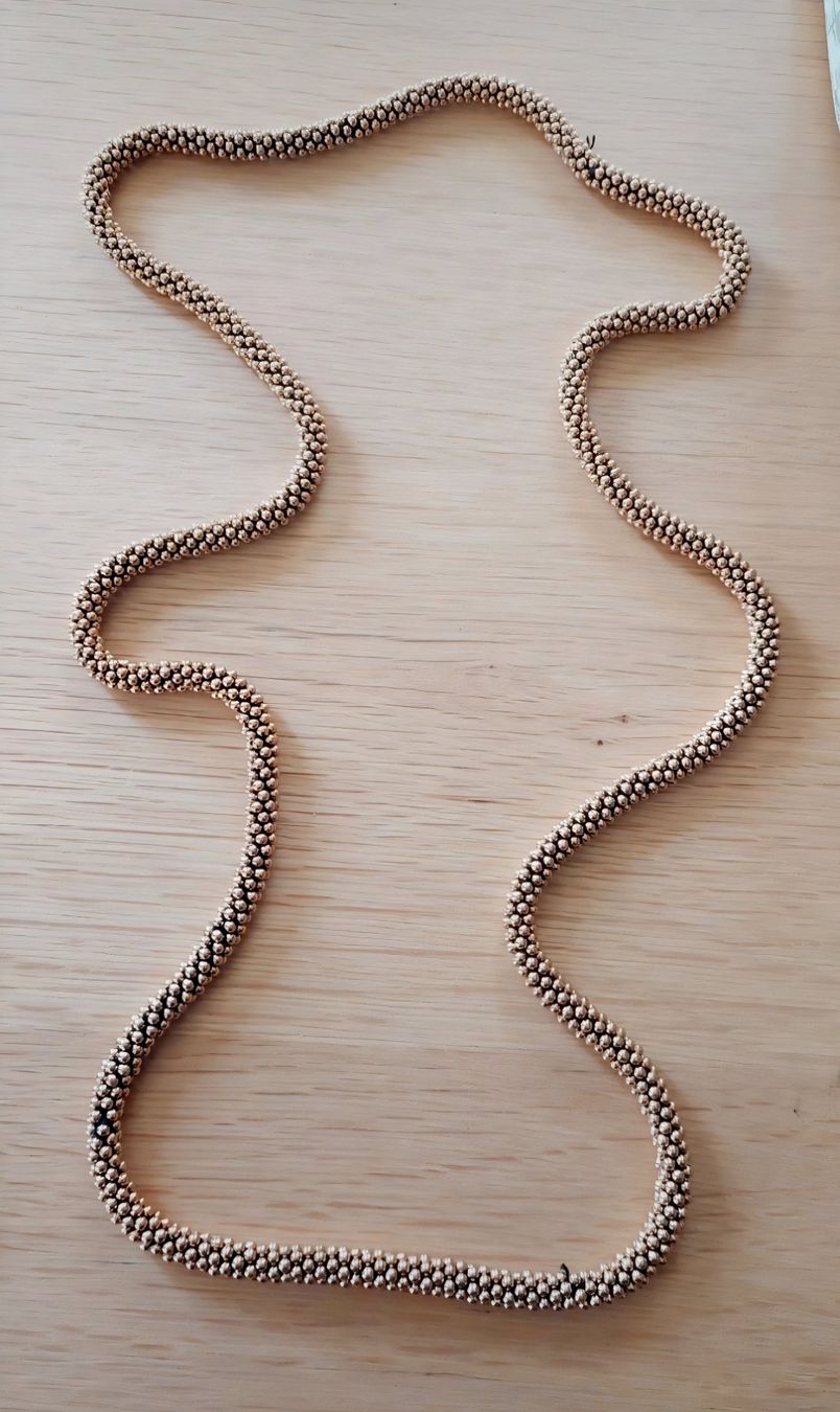 Zara Colliers: Collier tressé long doré Zara – Neuf (Voir description) à Genève par a_t_g5kq 1