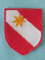 Vintage Badge Wappen Stadt Thun 4,6 ST. GALLER STICKEREI