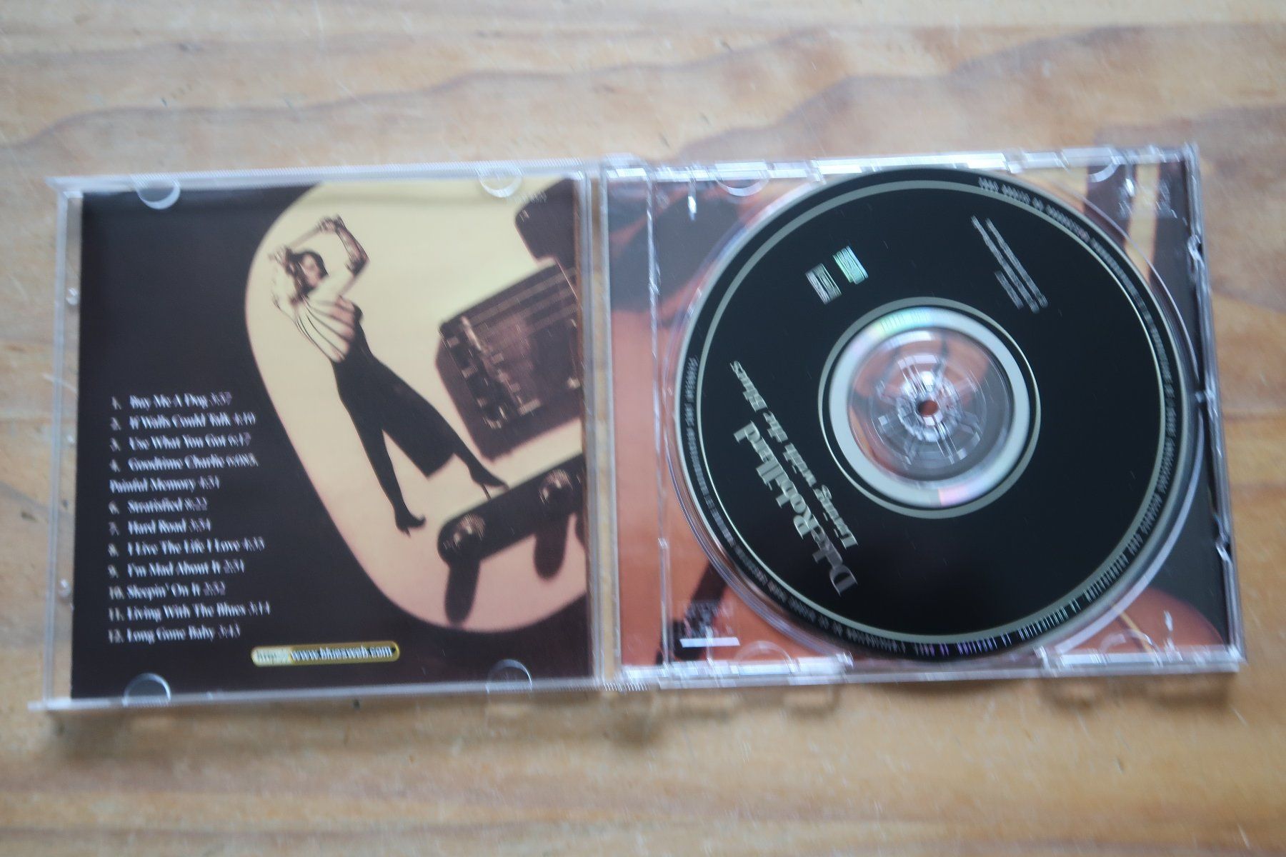CD: DUKE ROBILLARD - LIVING WITH THE BLUES - CD – Usato da Basel venduto da Patiscat 3