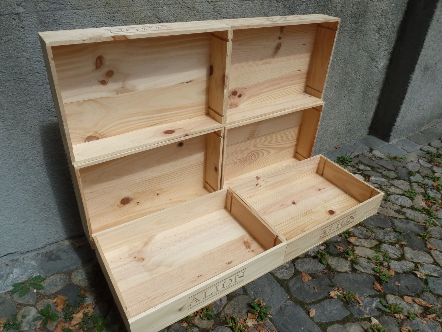 Altro: 1 Stk. flache Weinkiste – Usato da Zürich venduto da atlantis77 2
