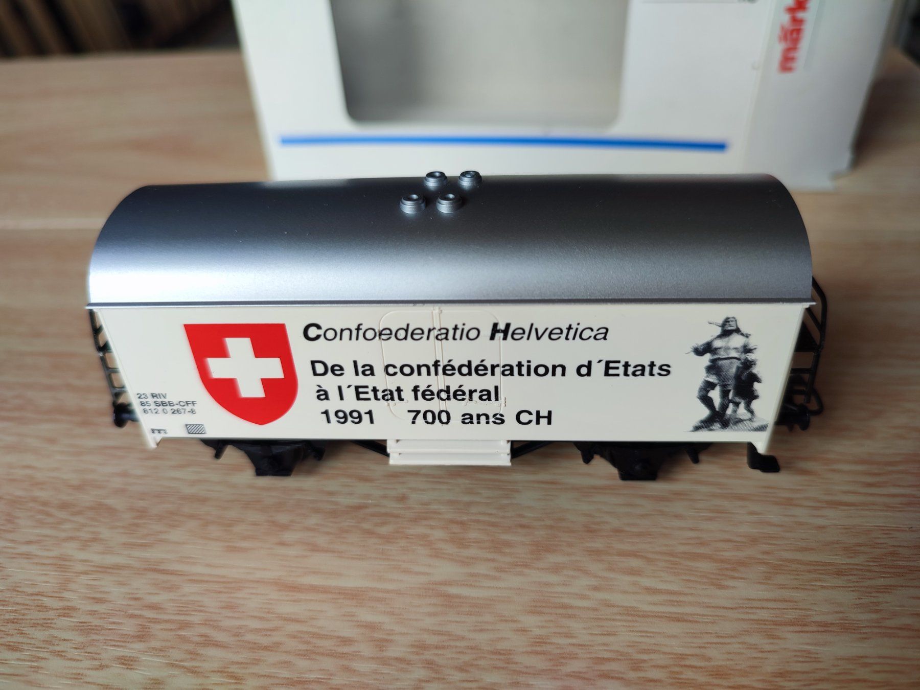 Märklin Modellini di ferrovie: Märklin H0 Schweizer Kantonswagen,18 Kantone – Nuovo (secondo la descrizione) da Röschenz venduto da elefant91 5