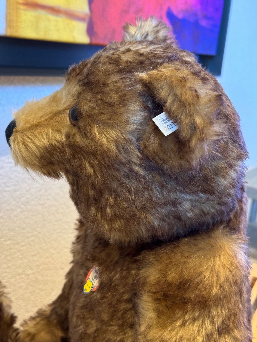 Steiff Giocattoli: STEIFF Teddy Peace 65 Replica – Usato da Neuendorf venduto da Sternenzauber17 1