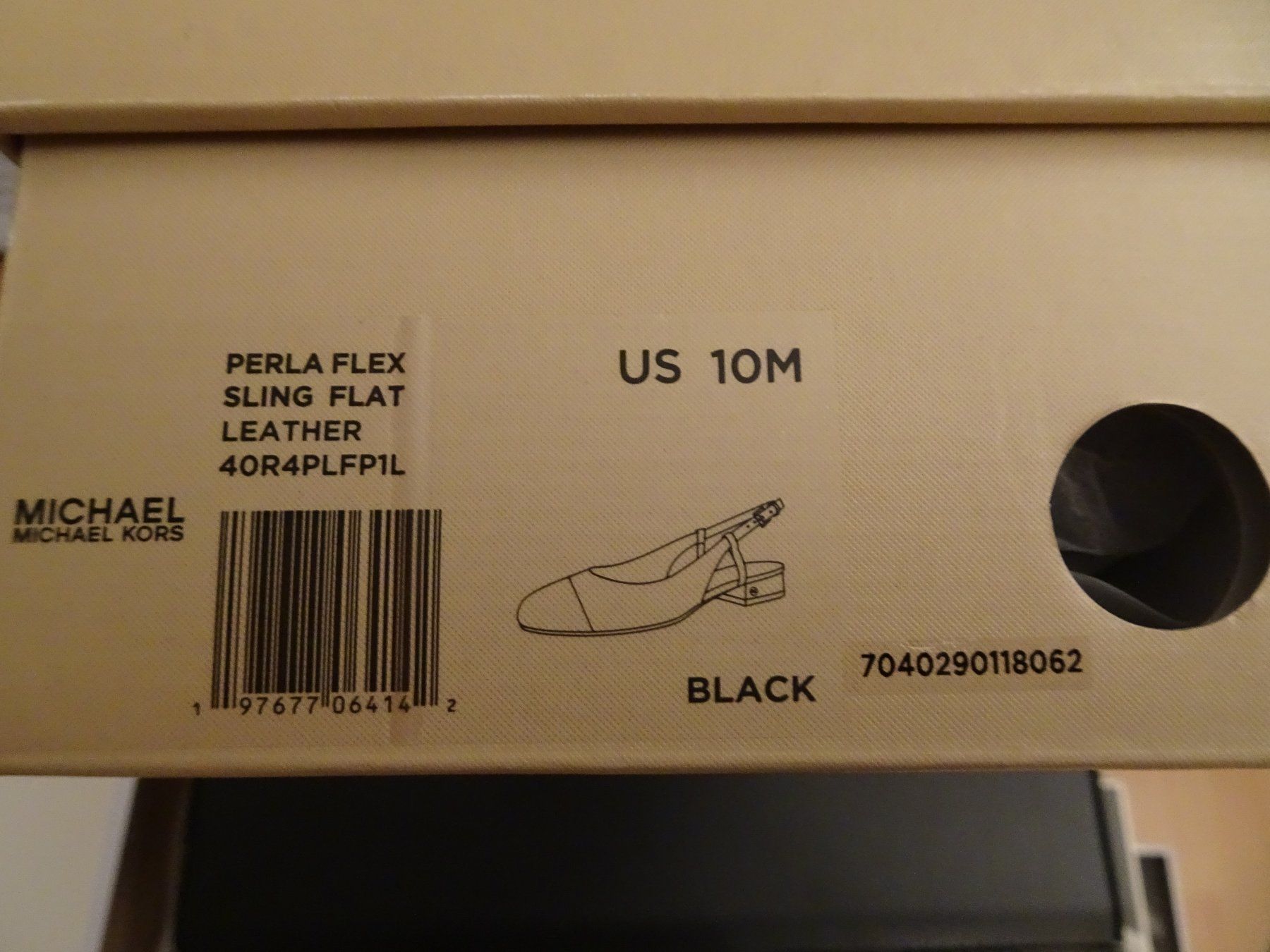 Michael Kors Scarpe da uomo: NEW MICHAEL KORS SLINGBACKS LEATHER SIZE 40 – Nuovo e nell'imballaggio originale da Oberwil b. Zug venduto da JICKY-1889 3