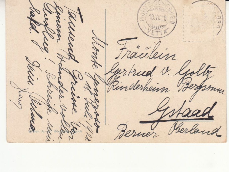 Cartoline postali: Lago Maggiore 1920 – Usato da Bürglen TG venduto da StampGraf 1