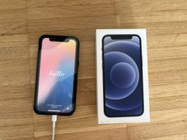 Apple iPhone 12mini schwarz mit Originalverpackung Zubehör