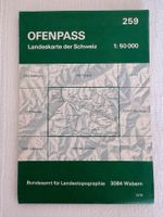 Landeskarte der Schweiz 1:50000 – OFENPASS (259) – 1979