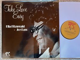LP Pablo Rec. Ella Fitzgerald Joe Pass Take Love Easy 🛀TOP