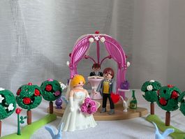 Playmobil Hochzeitspavillion mit Brautpaar 9229