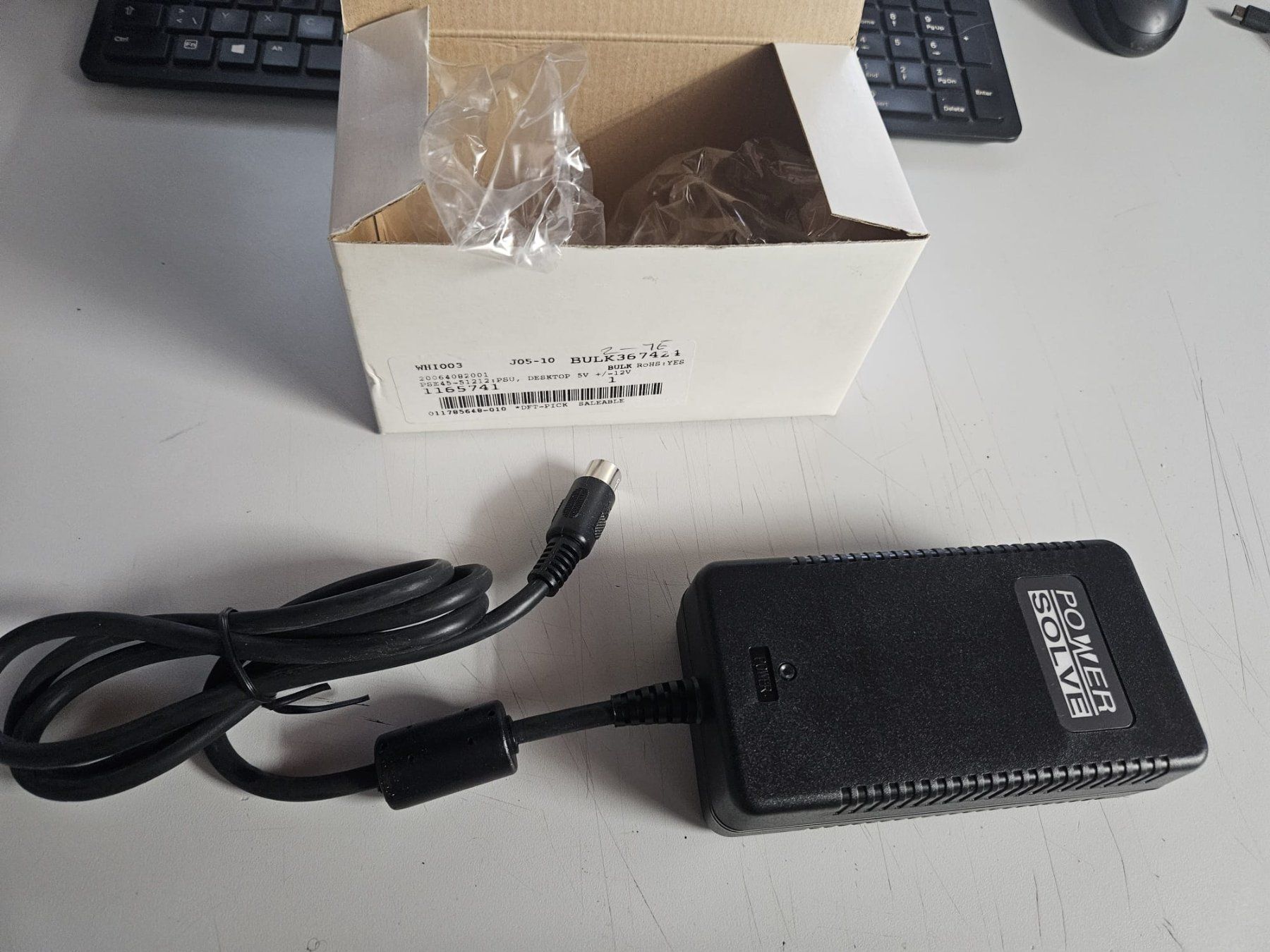 Componenti elettronici: Netzgerät 5V, +/-12V 42W Power Solve Model PSE45-51212 – Nuovo e nell'imballaggio originale da Genestrerio venduto da GIDI02
