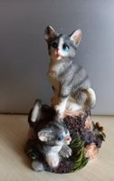 Katzenfiguren-Gruppe, Deko , für Sammler