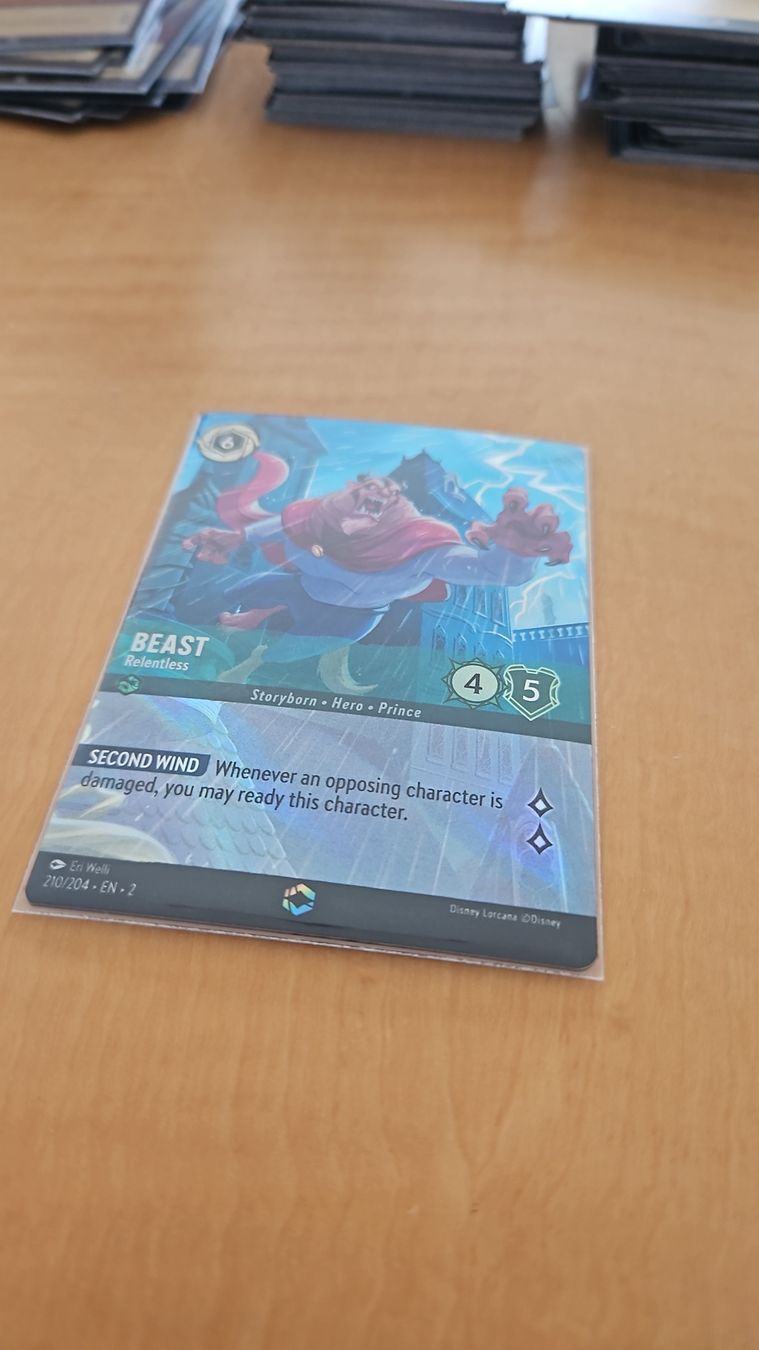 Disney Sammelbilder & Trading cards: Disney Lorcana: Beast - Relentless Enchanted – Neu (gemäss Beschreibung) aus Olten von  1