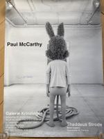 PAUL McCARTHY Poster Plakat  SIGNIERT. Mike Kelley  Koons