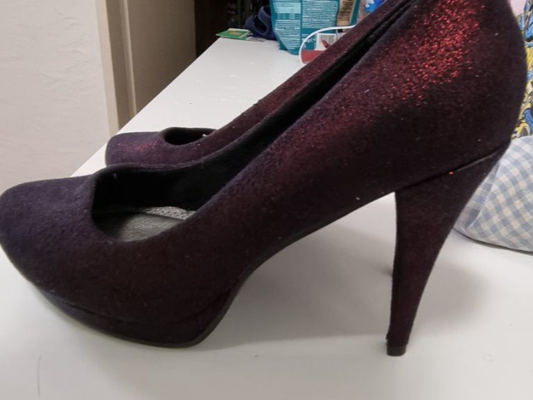 Damenschuhe: Schuhe, Pumps mit doppelplatteau Gr. 39 neu, – Neu und originalverpackt aus geroldswil von Gumball1