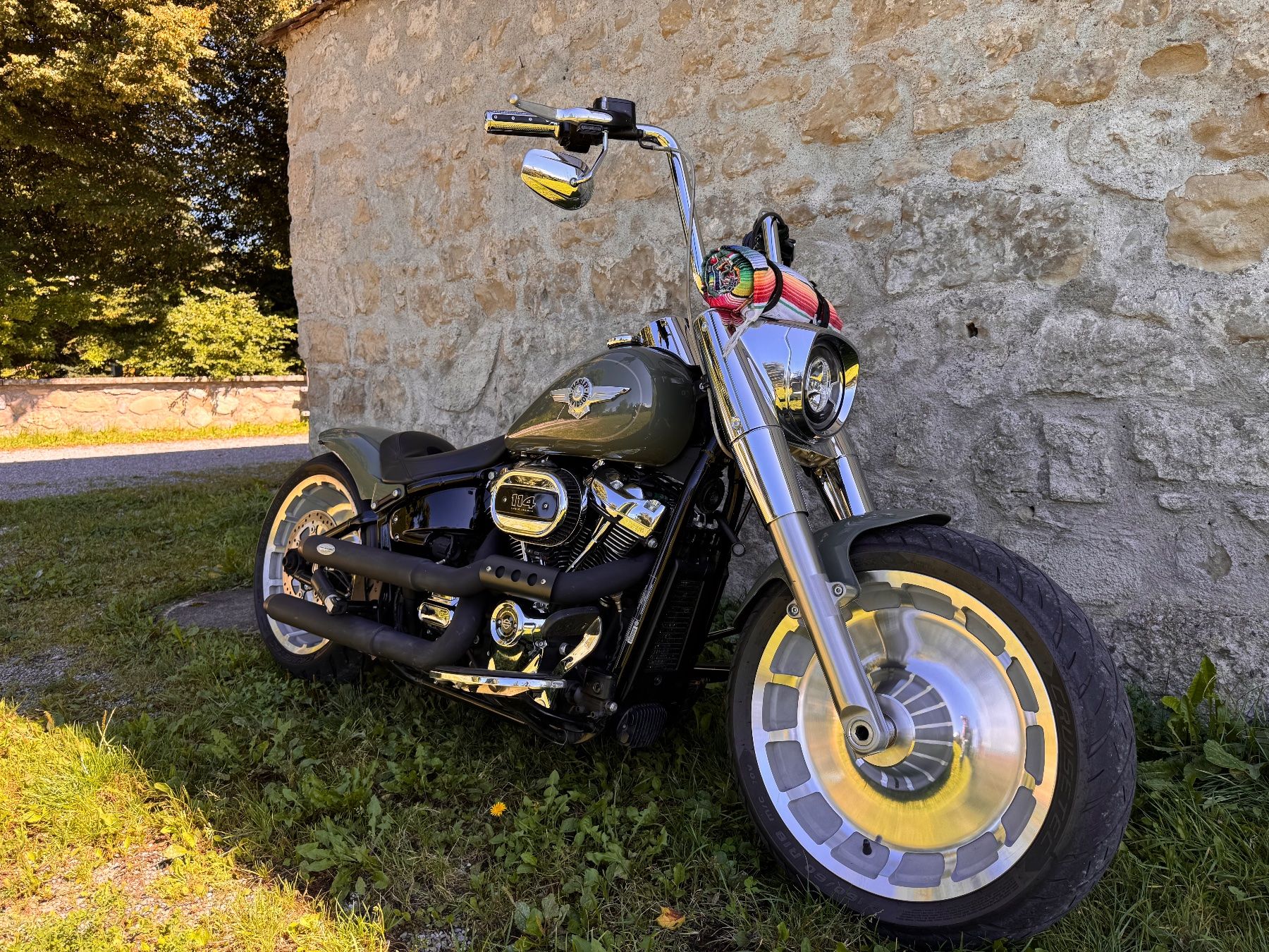 Harley-Davidson Chopper: CUSTOM HARLEY-DAVIDSON 2021 Softail Fat Boy Special, Stage 2 – Usato da Grüningen venduto da con_9mdz 1