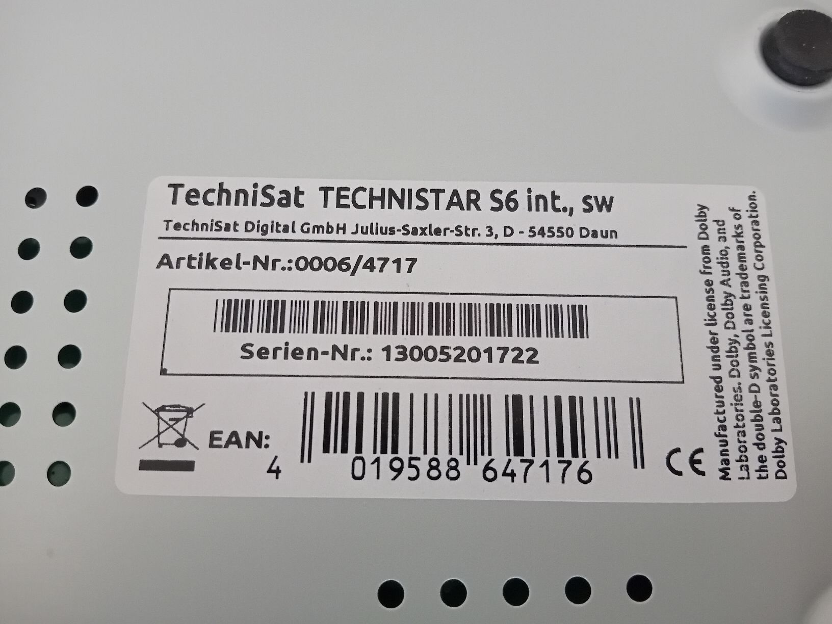 Technisat Récepteurs: Satelliten Receiver – D'occasion à Burgdorf par carodesign1 4