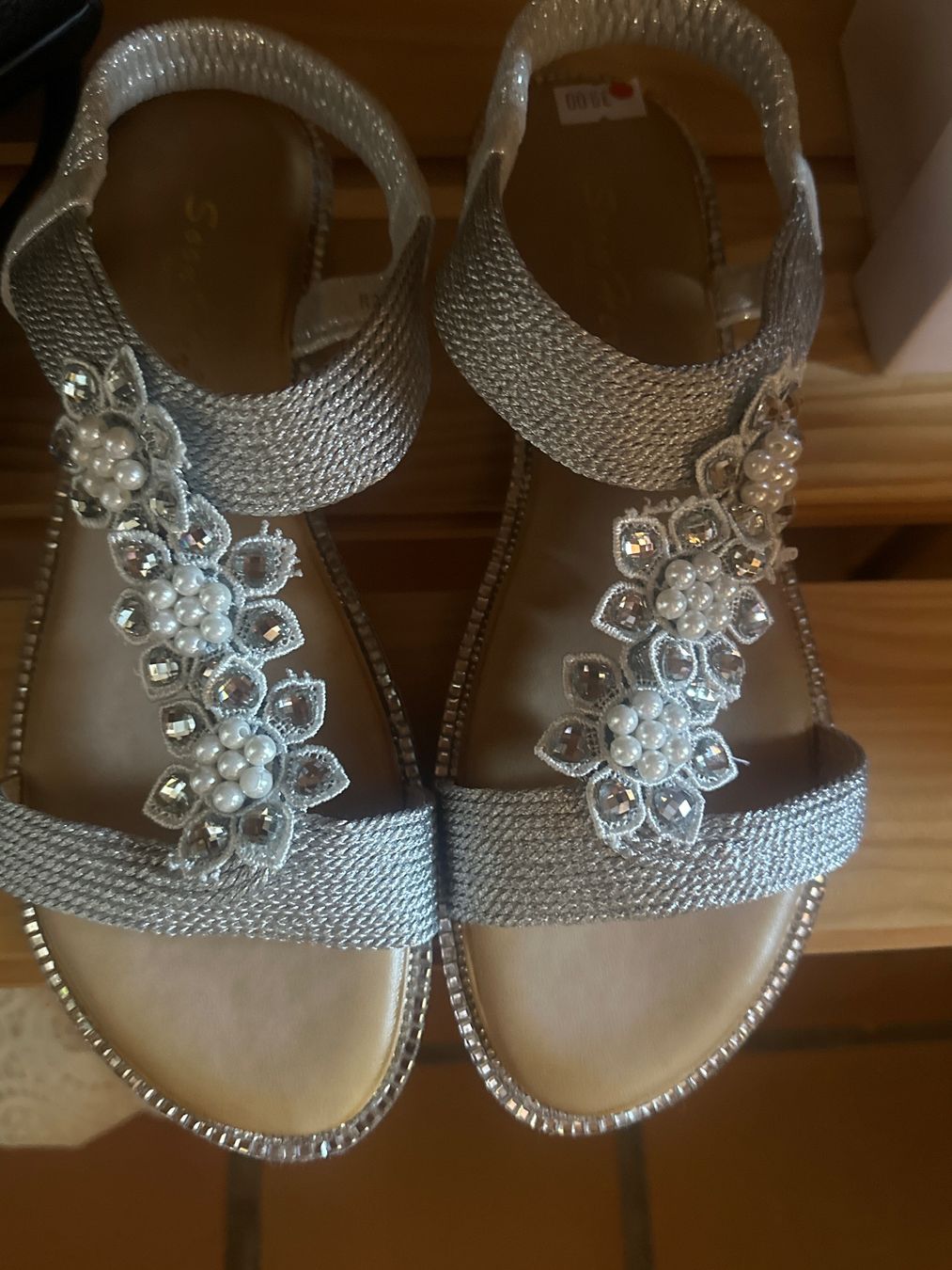 Scarpe da donna: DAMEN SANDALEN,SILBER – Nuovo (secondo la descrizione) da Meienried venduto da ManuelaBoutique