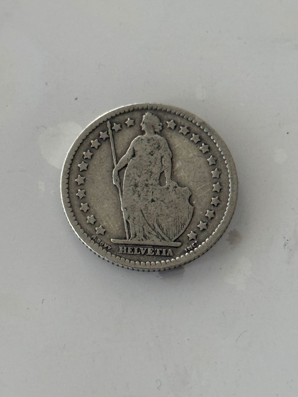 Alle Münzen: 1 Franken 1886  Rar – Gebraucht aus Wallisellen von SWISS_SILVER1 1