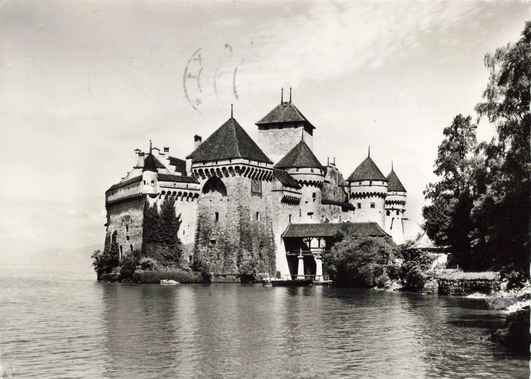 Ansichtskarten: Chateau de Chillon G – Gebraucht aus Biasca von Blenio71