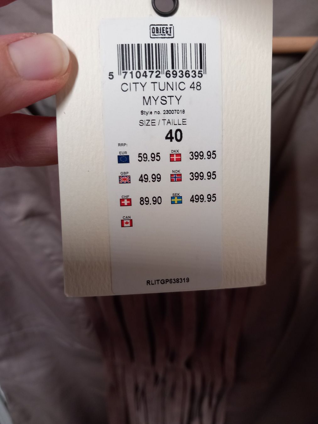 Robes: OBJECT Kleid Fransen Gr. 40 NEU mit Etikett – Neuf (Voir description) à Gwatt (Thun) par umwelt-brocki 6