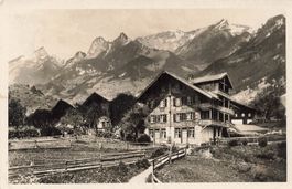 Weissenburgbergu (BE) Pension Müller Alpenpanorama