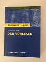 Königs Erläuterungen Der Vorleser Bernhard Schlink Analyse