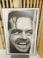 Riesenposter Shining Gerahmt