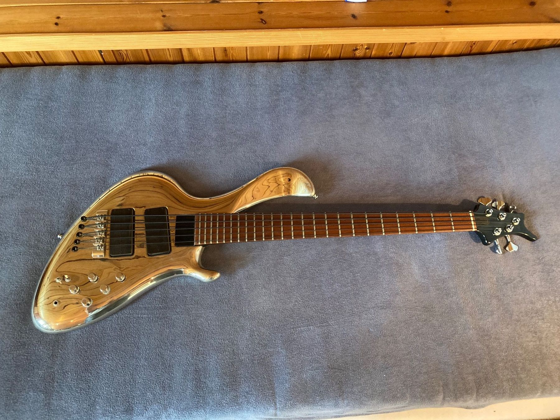 Strumenti musicali: Ritter Seal 5 "Silverbody" E-Bass – Usato da Winterthur venduto da Bagheera74