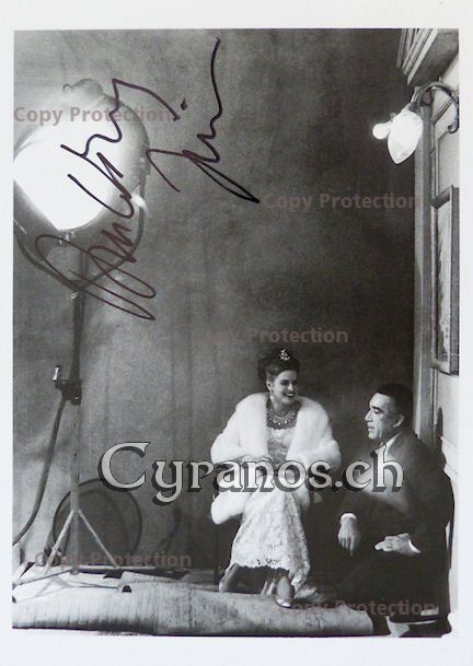 Autografi: Anthony Quinn (1915-2001) Schauspieler - Autogramm – Usato da Dietikon venduto da cyranos1