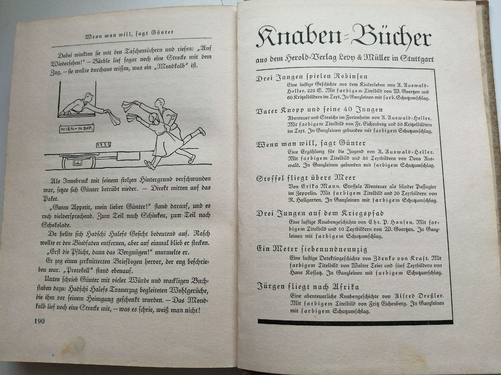 Bücher: Antiker Kinderbuchklassiker: Wenn man will, sagt Günter – Gebraucht aus Honau von holunder3 6