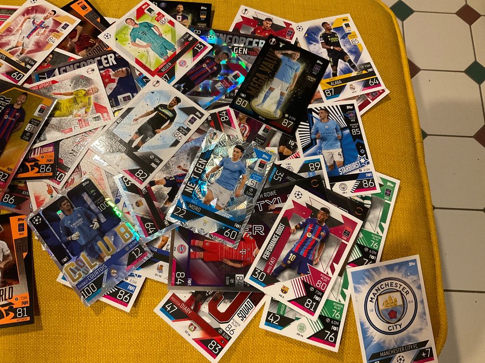 74 Match Attax Karten Saison 22/23 4
