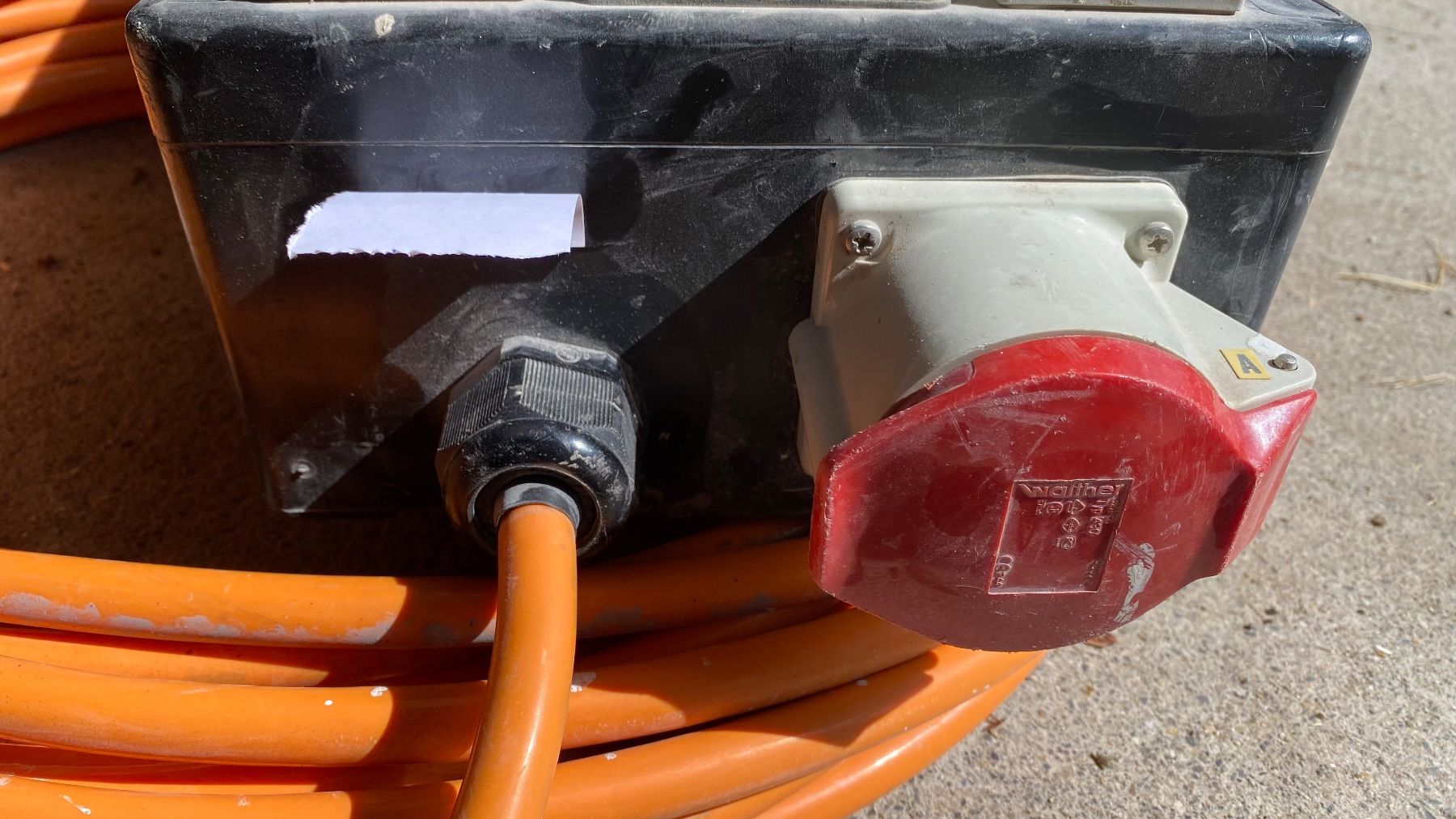 Elettrotecnica: Stromverteiler mit 18m Kabel – Usato da Hinwil venduto da hasuka 1