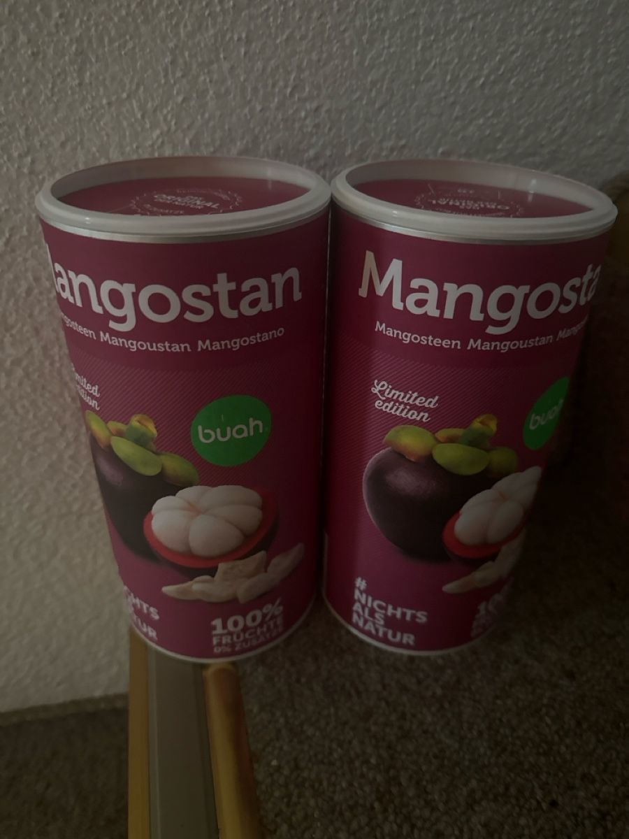 Lebensmittel & Spezialitäten: Mangostan 2x von buah – Neu und originalverpackt aus Künten von PippilottaKunterbunt