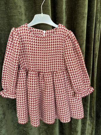 Süsses Warme Mädchen Kleid Gr. 86 mit Weste !